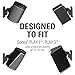 Sanus Wireless Speaker Wall Mounts for Sonos Play:1 & Play:3 - Tool Free Tilt & Swivel Adjustments for Best Audio - Pair (Black) - WSWM2-B1