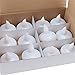 AGPtek Lot 12 LED Floating Tea Waterproof Wedding Party Floral Decoration flameless Candle yellow color