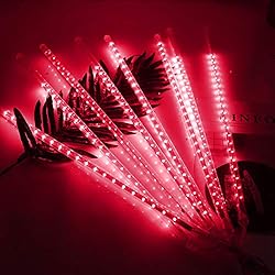VMANOO LED Outdoor Lights 8 Tube Meteor Shower Rain