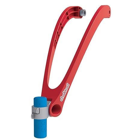 Fat Brain Toys 0182129000830 Chalktrail Bike - rot/red Malkreide-Kupplung für Fahrrad, 35 cm