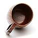 Beer Mug, 16 OZ Handmade Eco-friendly Wooden Mugs With Handle For Wine/Coffee/Tea, Best Gift Cups For Men/Women