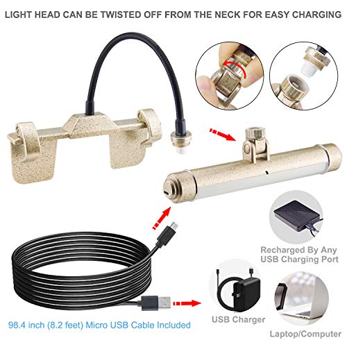 HONWELL Painting Lights Cordless, Dartboard Light with Remote