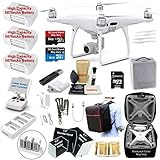 DJI Phantom 4 PRO Drone Quadcopter Bundle Kit with 3 Batteries, 4K Professional Camera Gimbal and MUST HAVE Accessories