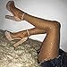 Oksale Womens Net Fishnet Bodystockings Sheer Sparkle Glitter Rhinestone Pantyhose Tights Stockings (Khaki)