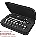 Deluxe case for Premiala Meat Injector and compatible products - Luxurious Charcoal Woven Material with Zipper - Includes Custom Foam Cut-Outs