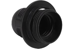 ERYUE E27 Copper Core High Temperature Light Base Socket for DIY Table Lamps, Bar Lamps, 10Pcs E27 Bulb Base Socket with Lamp