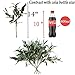 Artificial Olive Plants Branches Fake Fruits Silk Plants Branch Leaves ndoor Outside Home Garden Office Verandah Decor (4 Pcs)