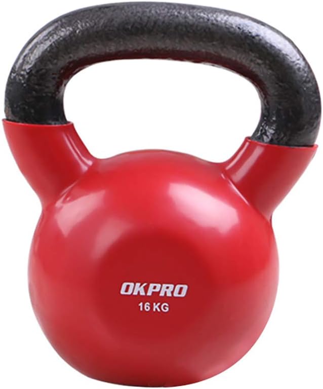 Huaatiear Kettlebell 2Kg/4Kg/6Kg/8Kg/12Kg/16Kg,with Protective, Coloured Neoprene Coating–Strength Traning Home Gym Fitness Suitable for Beginners and Intermediates,Kettlebells Set