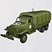 Hallmark Keepsake Christmas Ornament 2018 Year Dated, 1941 GMC CCKW, Metal, Military
