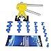 PDR 19pcs Auto Body Paintless Dent Removal Repair Tool Kits Glue Puller Smile Dent Lifter with Pro Glue Puller Tabs
