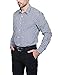 Bentibo Mens Black Gingham Long Sleeve Casual Button Down Cotton Dress Shirt L