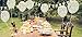 Champagne & Ivory Confetti Balloons | 10 Pack Large 18