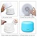 KBAYBO 300ml Cool Mist Humidifier Ultrasonic Aroma Essential Oil Diffuser for Office Home Bedroom Living Room Study Yoga Spa (Standard Edition)