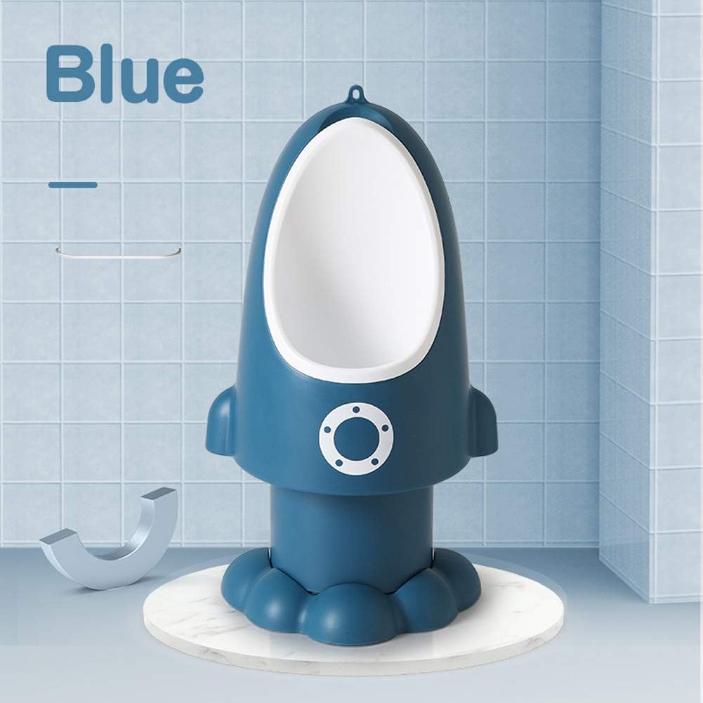 San baby Cute Potty Training Urinals with Funny Rocket for Kids Toddlers Children Boys Toilet,Blue