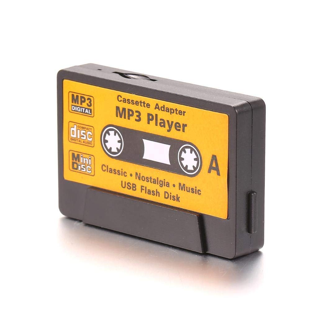 UpBeauty Cassette Style Portable USB MP3 Mini Music Player with TF Card Slot MP3 & MP4 Players
