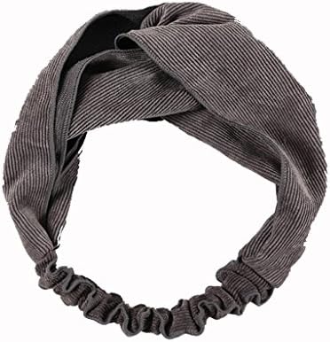 LITING Retro hair band sweet wide-brimmed elastic simple headwear