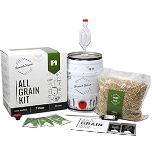 Brew&Share | IPA Beer Making Kit | Slechts 2 weken | Mouten brouwen. Keg Fermentatie