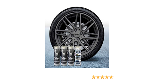 Pack Llantas Vinilo LIQUIDO Full Dip 3 Sprays Antracita ...