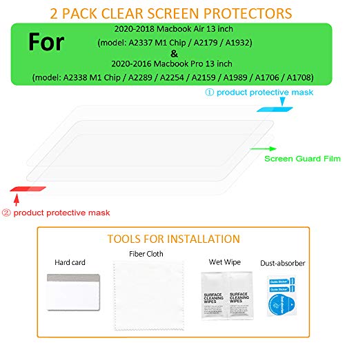 ProElife [2 Pack 12-Inch Clear 5H Hardness Screen Guard Shield Film Protector for,Anti Scratch Protector Filter High Definition Clarity - Image 4