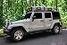 Rightline Gear 100D91 Grey/Black 4.3 cu. ft. 4x4 Duffle Bag for Jeep Wrangler