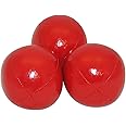 Juggling Balls Professional Style Set of 3 - How to Juggle Kit with Bean Bags for Juggling for Beginners with Vibrant Colors, Great Feel, Ultra Durable (Red)