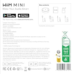 WiiM Mini AirPlay 2 Wireless Audio