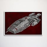 Battlestar Galactica word art print 11x17