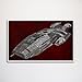 Battlestar Galactica word art print 11x17