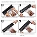 Vacuum Sealer Machine with Automatic Home Vacuum Air Sealing System for Kitchen Food Preservation with 10pcs Sealer Bags Starter Kit, Black
