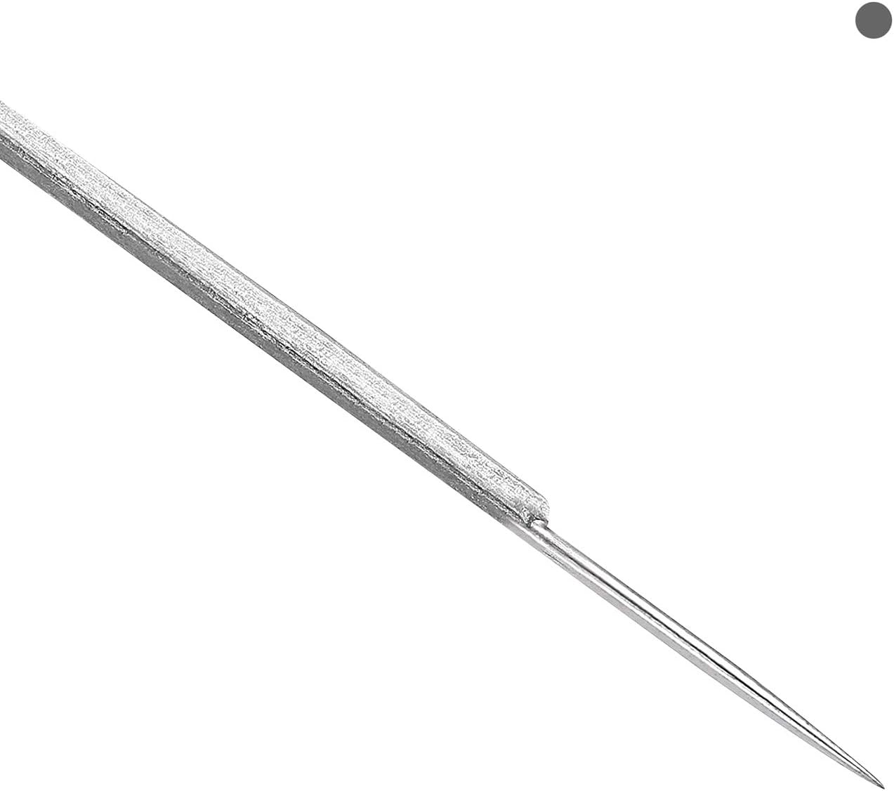 Biomaser 50pcs Tattoo Needles 1/3/5/7/9/11/13RL Stainless Steel Round Liner Professional Permanent Tattoo Tool Kit (1RL)