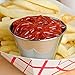 Tezzorio Stainless Steel Sauce Cups (12 Pack), 4 oz, Commercial Grade Dipping Sauce Portion Cups by Tezzorio