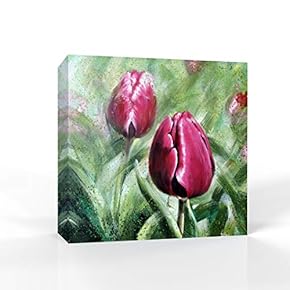 Elegant Red Flowers Pictures Home Wall for Bedroom...