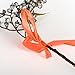 TopGreen Fluorescent Orange Flagging Tape 150-Feet by 1-3/16 Inch Roll Surveyors Tape Caution Ribbon Marking Flags