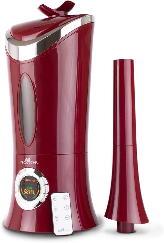 Air Innovations MH-702A 1.7 Gal. Cool Mist Digital Humidifier for Large Rooms, Up to 600 sq. ft, with Remote