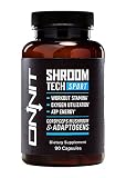 Onnit Shroom Tech Sport ,All Natural Pre-Workout Supplement with Ashwagandha, Cordyceps Mushroom, and Rhodiola Rosea,90 Capsules