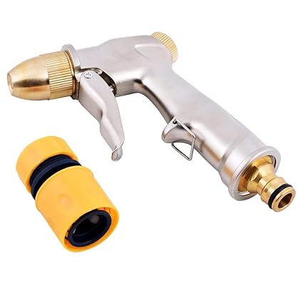 Sprayer Nozzle Airbrush 2 Spray Patterns Garden Head Sprayers Garden Water Spray Water Wash Auto Watering Flower