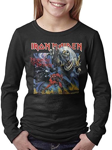 Iron Maiden The Number Of The Beast Teen Long Sleeves T Shirt Tshirt