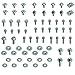 Specbolt Fasteners 70pc OE Spec Motorcycle Body Plastics Fenders Shrouds Seat Bolt Kit for Honda CR CRF CR85 CR125 CR250 CRF500 CRF150 CRF250 CRF450 CRF150R CRF250R CRF450R