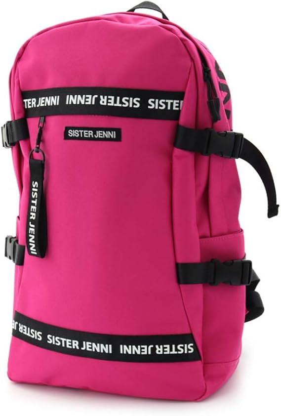 Amazon Sister Jenni シスタージェニィ ロゴベルトデザインリュック チェリーピンク ガールズ 通販