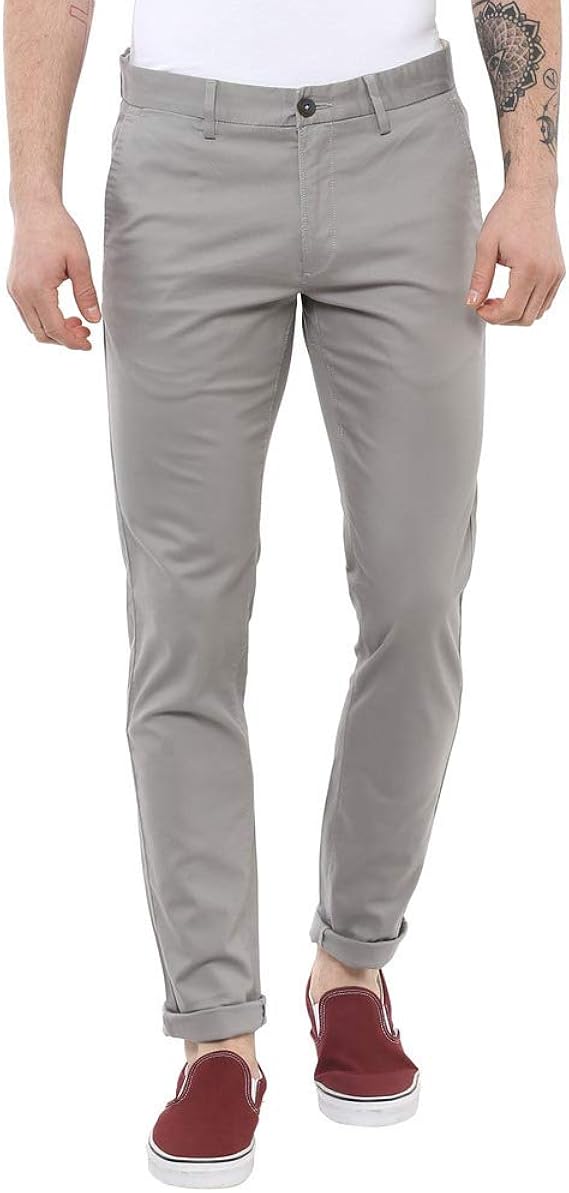 Buy U.S. Polo Association Men's Slim Fit Casual Trousers at Amazon.in
