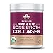 Ancient Nutrition Organic Bone Broth Collagen, Chocolate Flavor, 30 Servings Size - Organic Protein Powder Loaded with Bone Broth Co-Factors, 10g of Type I, II and III Collagen Per Serving