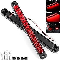 PSEQT 10" 15 LED Trailer Brake Tail Light Bar Stop