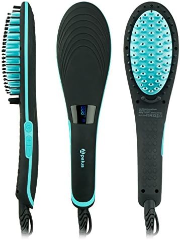 Apalus® Hair Straightening Brush, Fast Natural Straight Hair Styling, Anion Hair Care, Anti Scald, Massage Straightening Irons, Detangling Hair Brush