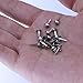 500pc Silver Tone Mini Round Brads Pastel Scrapbooking Card Making Stamping