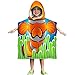 Kids Clownfish Cotton Hooded Poncho Bath/Beach Towel