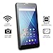 OYYU T7 Pro Android Tablet 7 Inch 4G LTE Phablet, Android 7.0 Dual SIM Card Tablet PC, MTK8735 Quad Core 16GB ROM IPS Display 1280x720, with Dual Camera Wi-Fi GPS Bluetooth OTG Black Rear