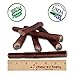 chew-e&tasty 6 Inch Bully Sticks for Dogs (Pack of 20) - Natural, USDA Certified & Odor Free Bully Sticks - Made of Fully Digestible High Protein & Low Fats Dog Bully Sticks for Medium Dogs