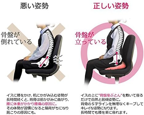 Amazon Maiyu 座布団 クッション オフィス 腰痛 骨盤ダイエット 骨盤矯正 車椅子 高反発 デスクチェア用 ブラック 文房具 オフィス用品 文房具 オフィス用品