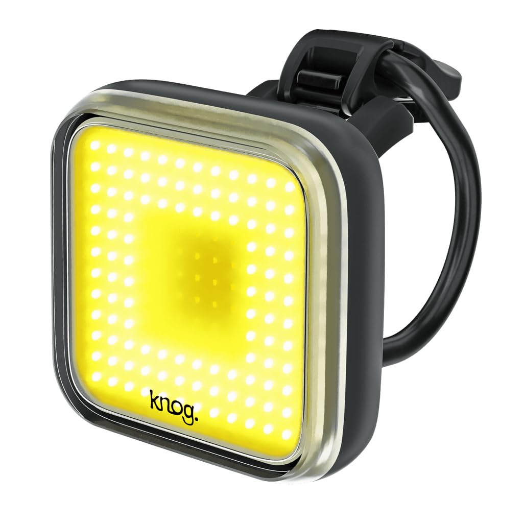 Knog Blinder Front Square Unisex Adult Front Light, Black, One Size