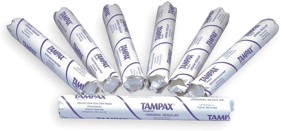 Hospeco Tampon, 5" Length, Package Quantity 500 - T-500